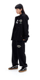 ARCHIVE BOLD (アーカイブボールド) ARCH LOGO HOOD ZIP-UP (BLACK)