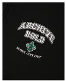 ARCHIVE BOLD (アーカイブボールド) ARCH LOGO HOOD ZIP-UP (BLACK)