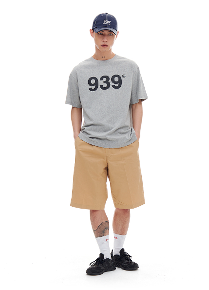 ARCHIVE BOLD (アーカイブボールド) 939 LOGO T-SHIRTS (GRAY)