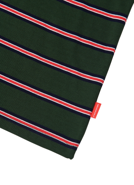 ARCHIVE BOLD (アーカイブボールド) STRIPE LONG SLEEVE (GREEN)