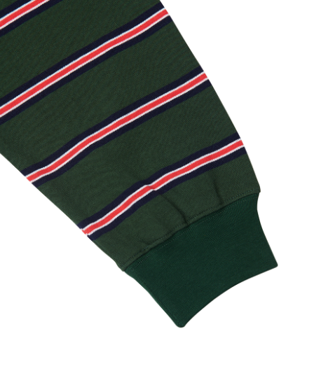 ARCHIVE BOLD (アーカイブボールド) STRIPE LONG SLEEVE (GREEN)