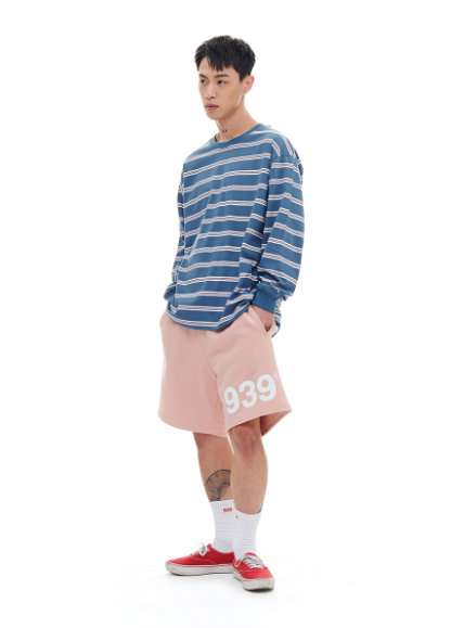 ARCHIVE BOLD (アーカイブボールド) STRIPE LONG SLEEVE (BLUE)