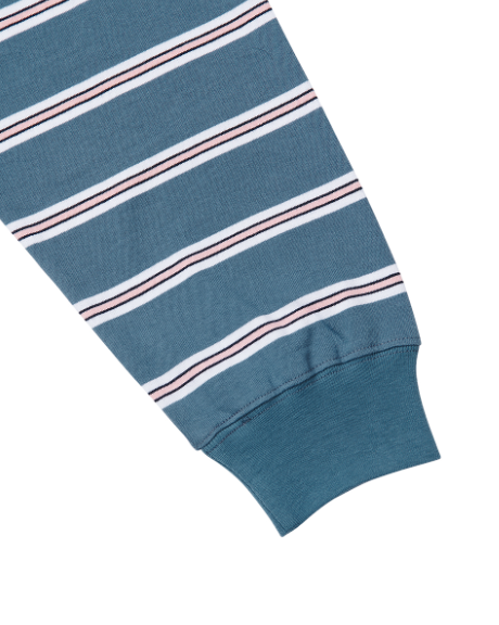 ARCHIVE BOLD (アーカイブボールド) STRIPE LONG SLEEVE (BLUE)