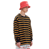 ARCHIVE BOLD (アーカイブボールド) STRIPE LONG SLEEVE (BLACK)