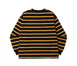 ARCHIVE BOLD (アーカイブボールド) STRIPE LONG SLEEVE (BLACK)