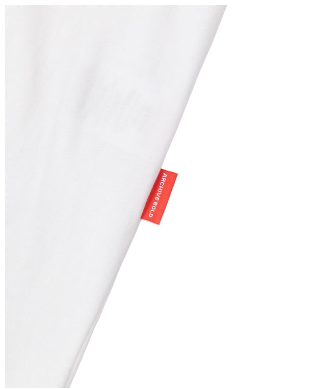 ARCHIVE BOLD (アーカイブボールド) 939 LOGO T-SHIRTS (WHITE)