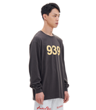 ARCHIVE BOLD (アーカイブボールド) 939 LOGO LONG SLEEVE (DARK GRAY)