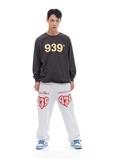 ARCHIVE BOLD (アーカイブボールド) 939 LOGO LONG SLEEVE (DARK GRAY)