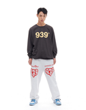 ARCHIVE BOLD (アーカイブボールド) 939 LOGO LONG SLEEVE (DARK GRAY)