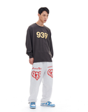 ARCHIVE BOLD (アーカイブボールド) 939 LOGO LONG SLEEVE (DARK GRAY)