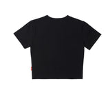 ARCHIVE BOLD (アーカイブボールド) 939 LOGO CROP TOP (BLACK/HOTFIX)