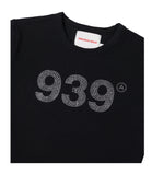 ARCHIVE BOLD (アーカイブボールド) 939 LOGO CROP TOP (BLACK/HOTFIX)
