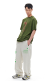 ARCHIVE BOLD (アーカイブボールド) BAD BEAGLE T-SHIRTS (KHAKI)