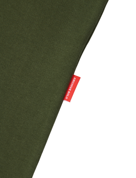 ARCHIVE BOLD (アーカイブボールド) BAD BEAGLE T-SHIRTS (KHAKI)