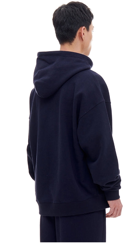 ARCHIVE BOLD (アーカイブボールド) ARCH LOGO HOOD (NAVY)