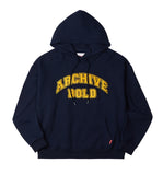 ARCHIVE BOLD (アーカイブボールド) ARCH LOGO HOOD (NAVY)