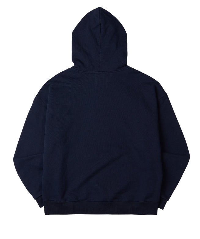 ARCHIVE BOLD (アーカイブボールド) ARCH LOGO HOOD (NAVY)