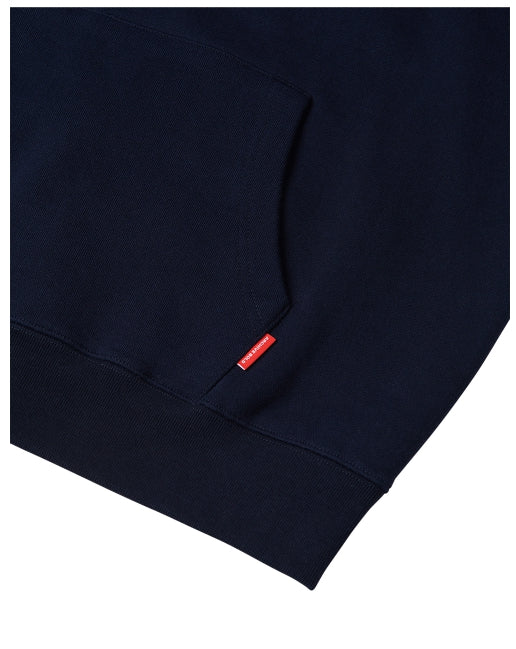 ARCHIVE BOLD (アーカイブボールド) ARCH LOGO HOOD (NAVY)