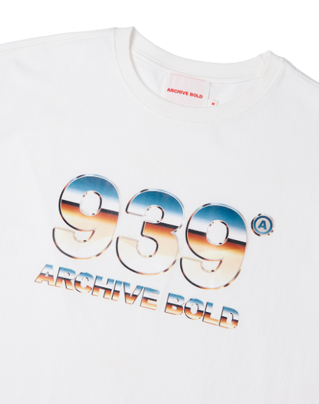 ARCHIVE BOLD (アーカイブボールド) 939 TYPE T T-SHIRTS (WHITE)