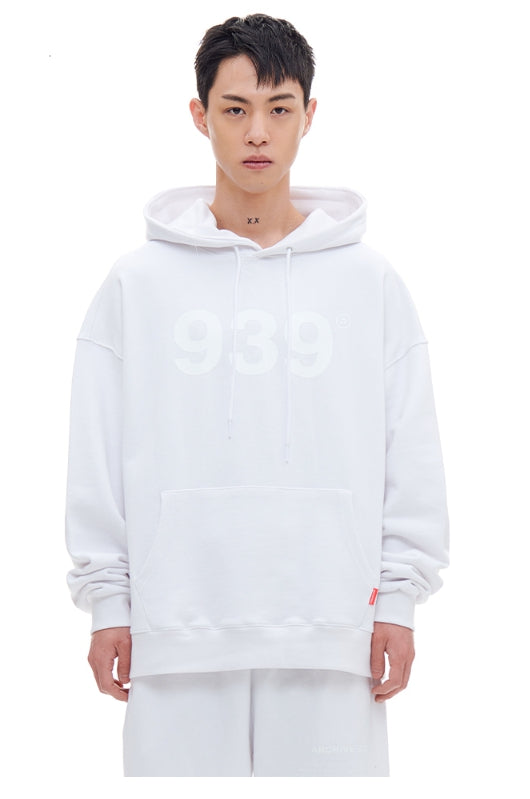 ARCHIVE BOLD (アーカイブボールド) 939 LOGO HOOD (WHITE)