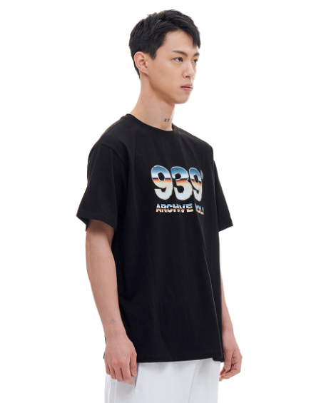 ARCHIVE BOLD (アーカイブボールド) 939 TYPE T T-SHIRTS (BLACK)