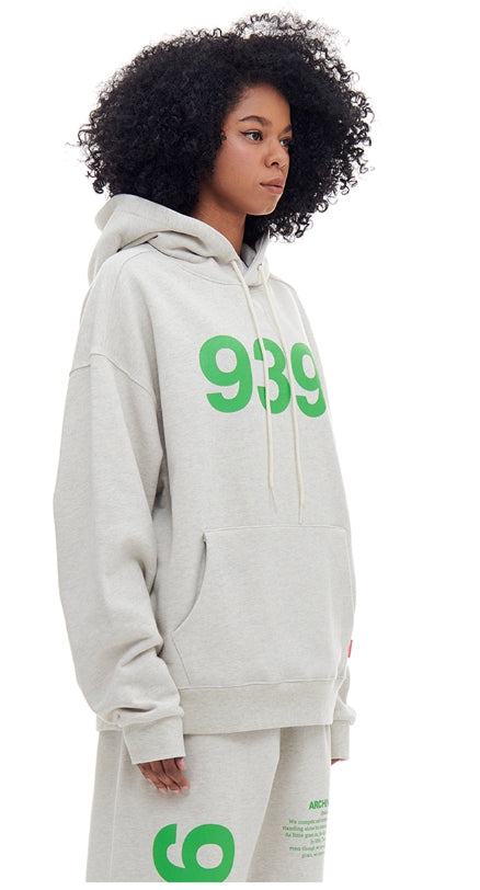 ARCHIVE BOLD (アーカイブボールド) 939 LOGO HOOD (OATMEAL)