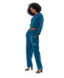 ARCHIVE BOLD (アーカイブボールド) VELOUR SWEAT PANTS (PEACOCK BLUE)