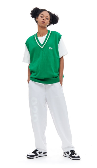 ARCHIVE BOLD (アーカイブボールド) 939 LOGO SWEAT PANTS (WHITE)
