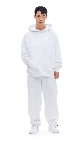 ARCHIVE BOLD (アーカイブボールド) 939 LOGO SWEAT PANTS (WHITE)