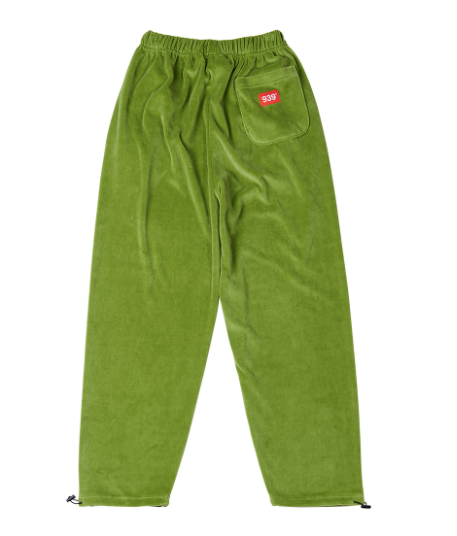 ARCHIVE BOLD (アーカイブボールド) VELOUR SWEAT PANTS (GREEN)