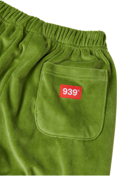 ARCHIVE BOLD (アーカイブボールド) VELOUR SWEAT PANTS (GREEN)