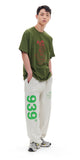 ARCHIVE BOLD (アーカイブボールド) 939 LOGO SWEAT PANTS (OATMEAL)