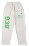 ARCHIVE BOLD (アーカイブボールド) 939 LOGO SWEAT PANTS (OATMEAL)