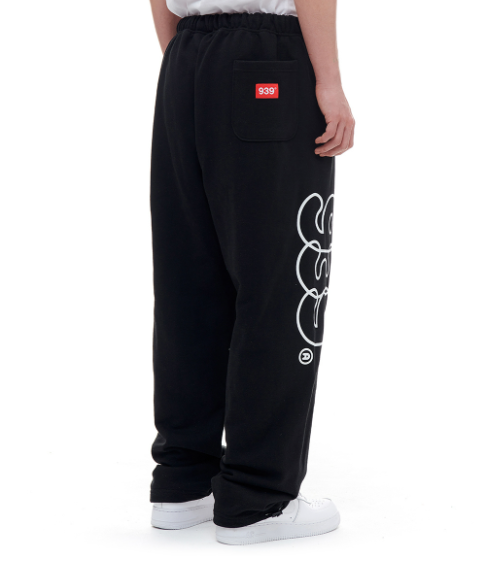 ARCHIVE BOLD (アーカイブボールド) 939 TYPE B SWEAT PANTS (BLACK)