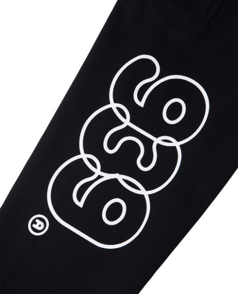ARCHIVE BOLD (アーカイブボールド) 939 TYPE B SWEAT PANTS (BLACK)