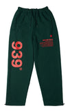 ARCHIVE BOLD (アーカイブボールド) 939 LOGO SWEAT PANTS (DEEP GREEN)