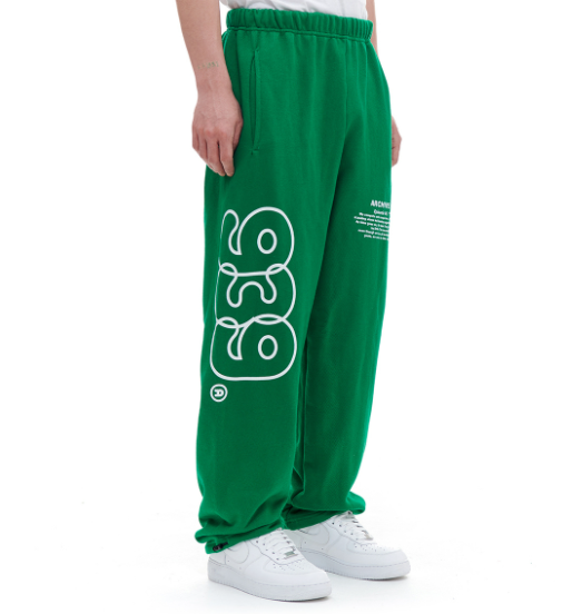 ARCHIVE BOLD (アーカイブボールド) 939 TYPE B SWEAT PANTS (GREEN)