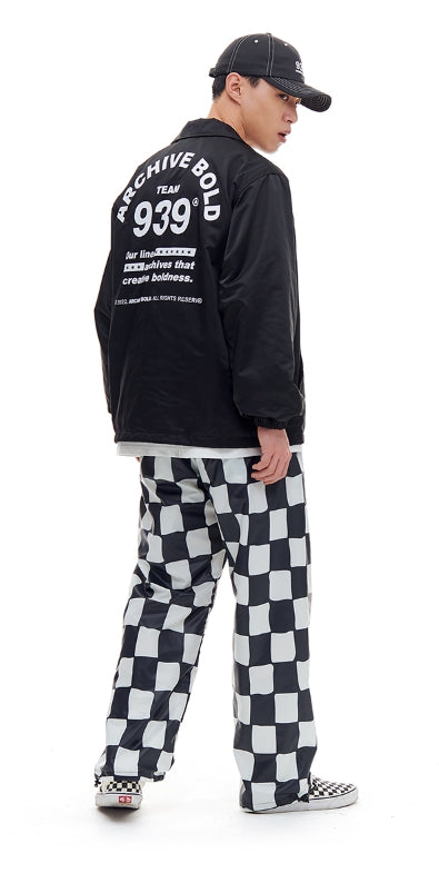 ARCHIVE BOLD (アーカイブボールド) TEAM 939 COACH JACKET (BLACK)