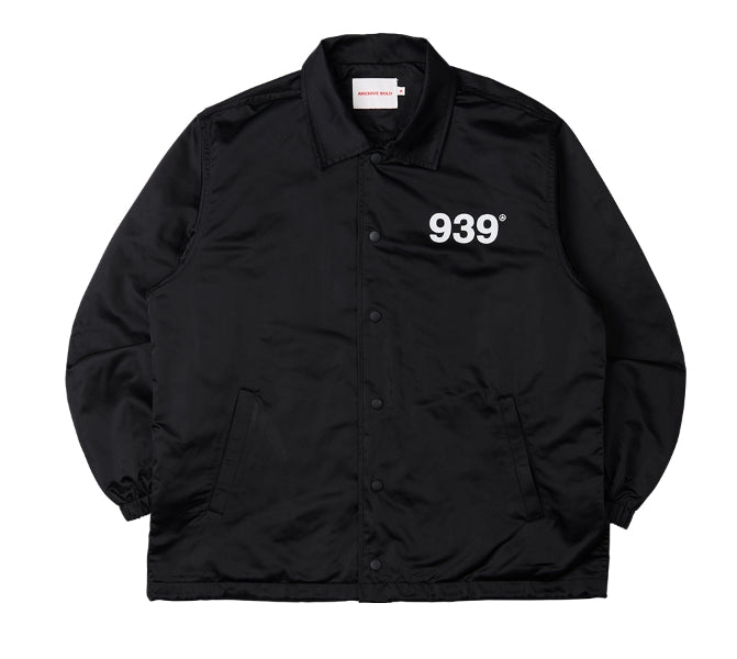 ARCHIVE BOLD (アーカイブボールド) TEAM 939 COACH JACKET (BLACK)