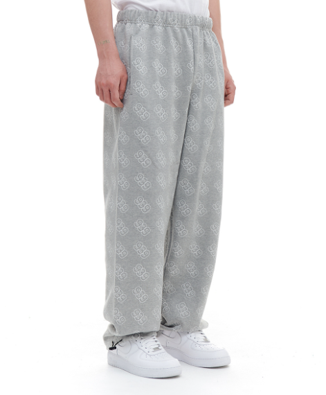 ARCHIVE BOLD (アーカイブボールド) 939 TYPE B PATTERN SWEAT PANTS (GRAY)