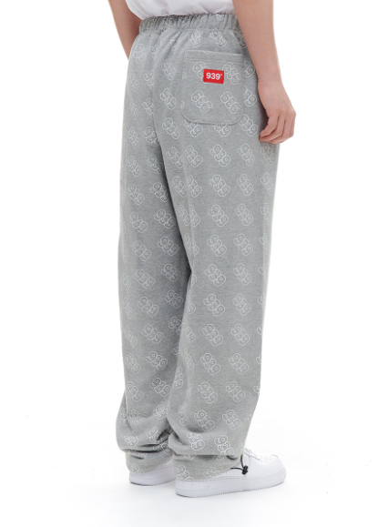 ARCHIVE BOLD (アーカイブボールド) 939 TYPE B PATTERN SWEAT PANTS (GRAY)