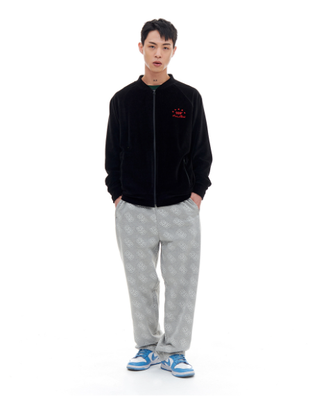 ARCHIVE BOLD (アーカイブボールド) 939 TYPE B PATTERN SWEAT PANTS (GRAY)