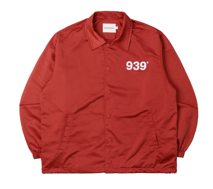 ARCHIVE BOLD (アーカイブボールド) TEAM 939 COACH JACKET (RED)