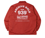 ARCHIVE BOLD (アーカイブボールド) TEAM 939 COACH JACKET (RED)