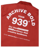 ARCHIVE BOLD (アーカイブボールド) TEAM 939 COACH JACKET (RED)