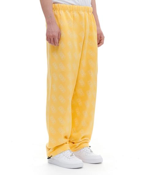 ARCHIVE BOLD (アーカイブボールド) 939 TYPE B PATTERN SWEAT PANTS (MUSTARD)