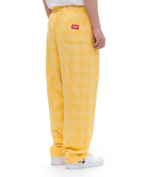 ARCHIVE BOLD (アーカイブボールド) 939 TYPE B PATTERN SWEAT PANTS (MUSTARD)