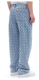 ARCHIVE BOLD (アーカイブボールド) 939 PATTERN DENIM PANTS (LIGHT BLUE)