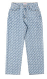 ARCHIVE BOLD (アーカイブボールド) 939 PATTERN DENIM PANTS (LIGHT BLUE)