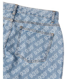 ARCHIVE BOLD (アーカイブボールド) 939 PATTERN DENIM PANTS (LIGHT BLUE)